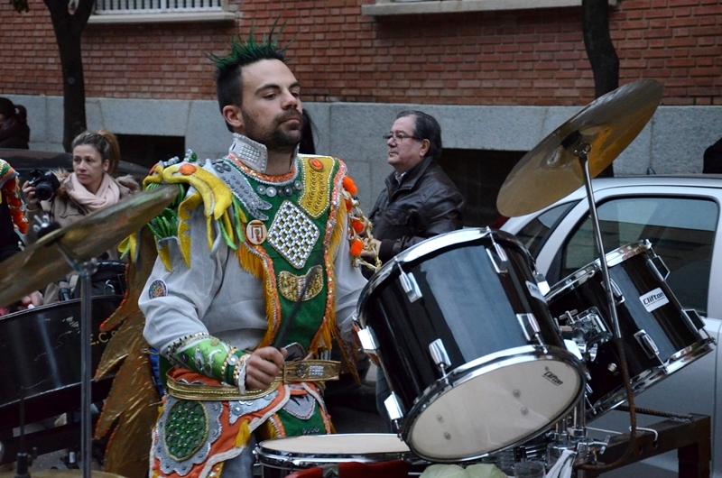 Instantes de las Candelas de Santa Marina en Badajoz