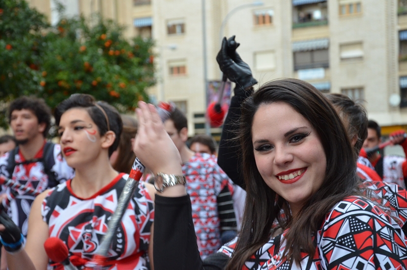 Instantes de las Candelas de Santa Marina en Badajoz