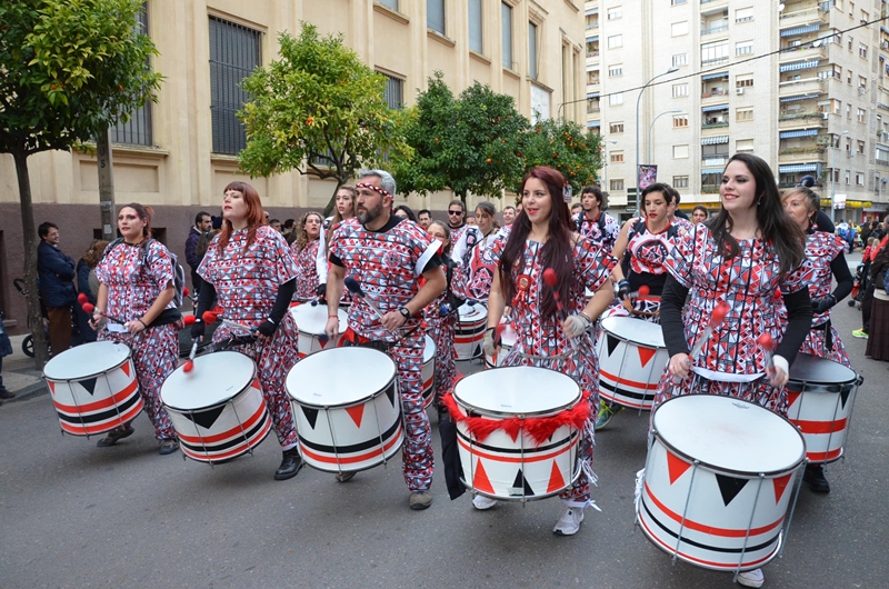 Instantes de las Candelas de Santa Marina en Badajoz