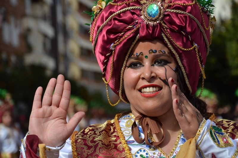 Los mejores primeros planos del Desfile de Comparsas