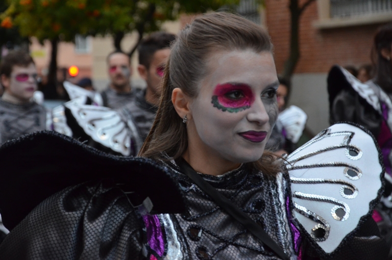 Instantes de las Candelas de Santa Marina en Badajoz