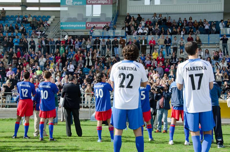 Varios famosos en el partido contra el Síndrome de Rett en Badajoz