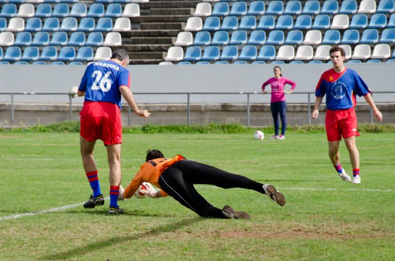 Varios famosos en el partido contra el Síndrome de Rett en Badajoz