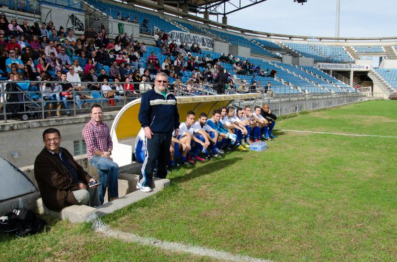 Varios famosos en el partido contra el Síndrome de Rett en Badajoz