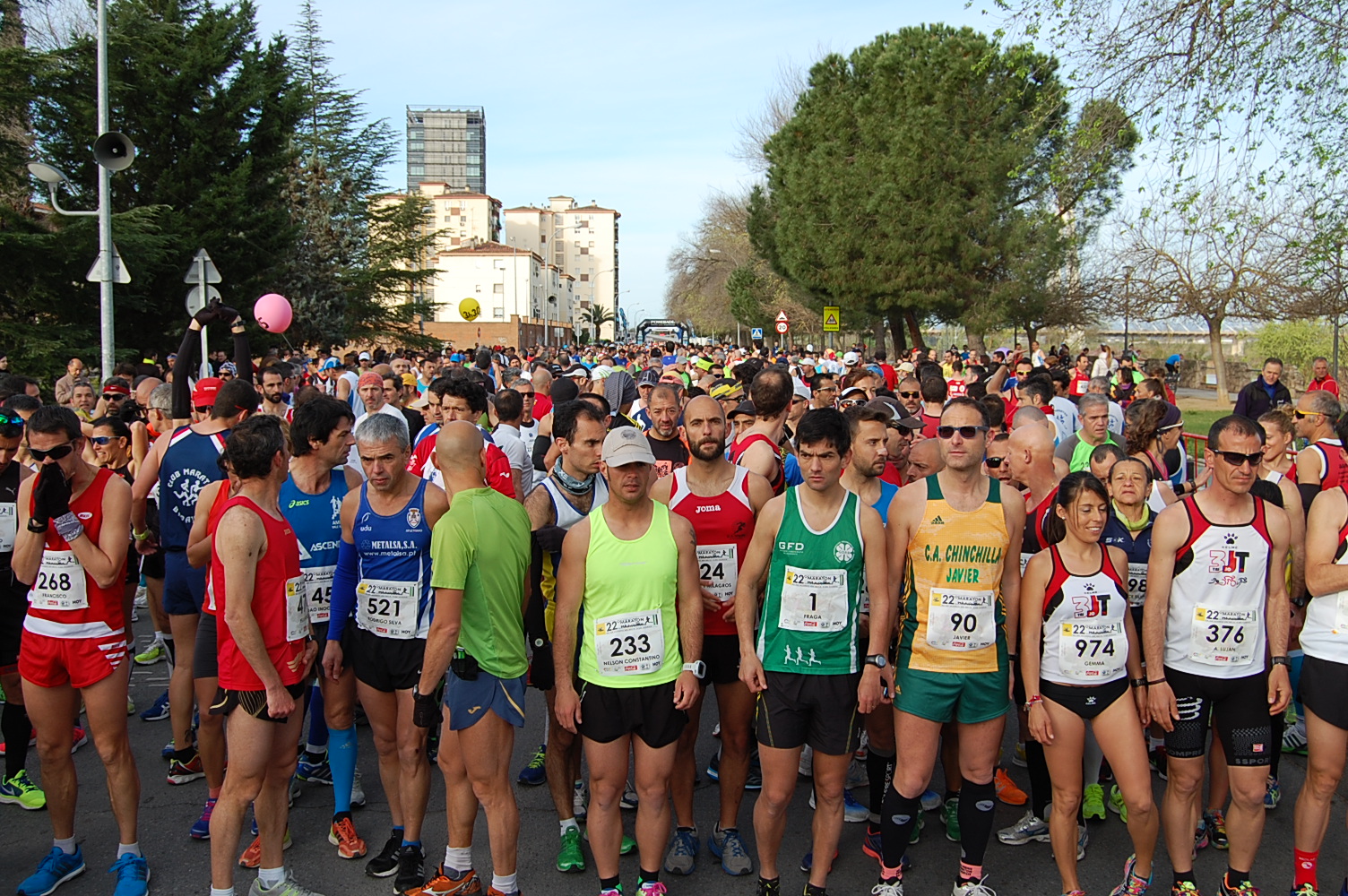 Imágenes de la Maratón Ciudad de Badajoz