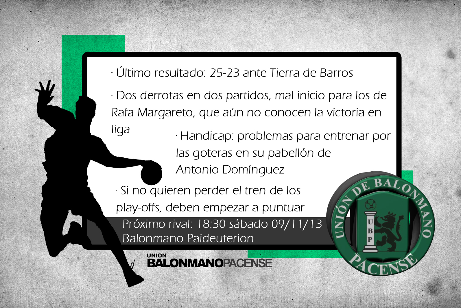 La actualidad deportiva de Badajoz a 5 de noviembre