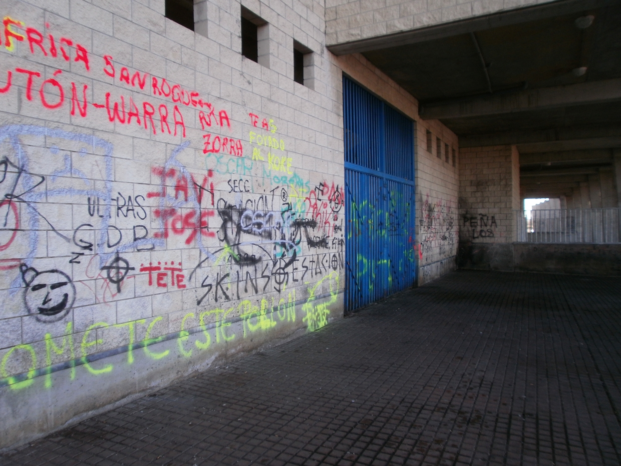 Estado actual del Estadio Nuevo Vivero de Badajoz