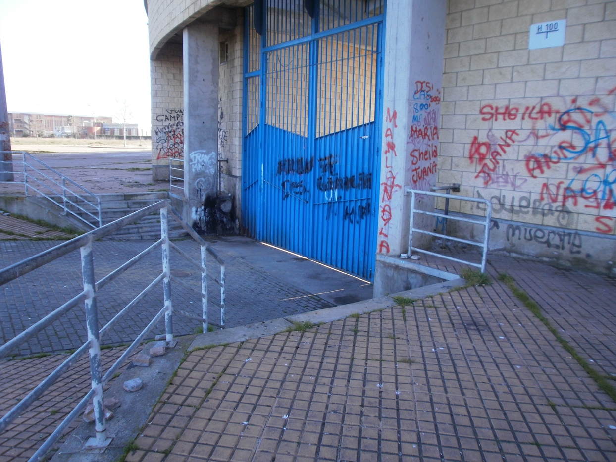 Estado actual del Estadio Nuevo Vivero de Badajoz