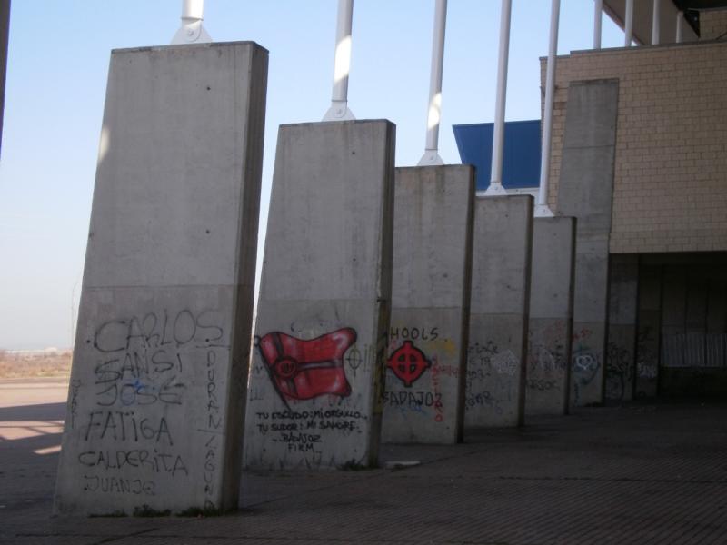 Estado actual del Estadio Nuevo Vivero de Badajoz