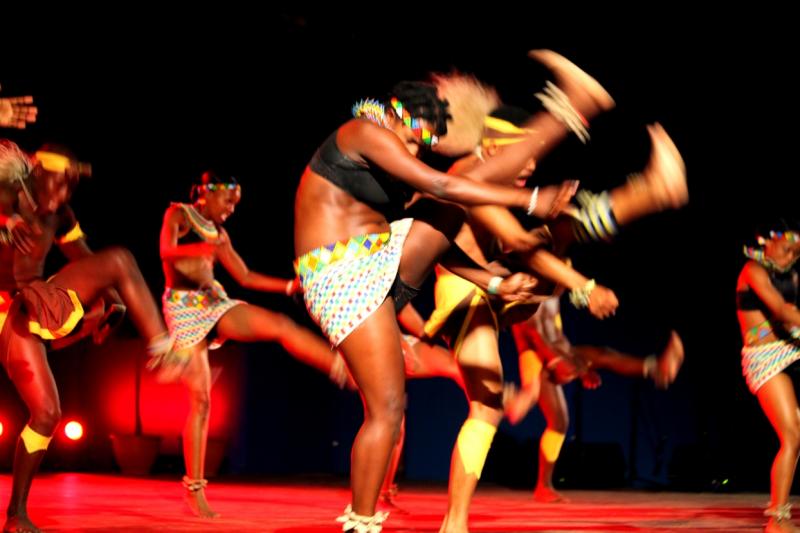 Espectacular actuación de Sudáfrica en el Festival Folklórico Internacional de Badajoz Espectacular actuación de Sudáfrica en el Festival Folklórico Internacional de Badajoz