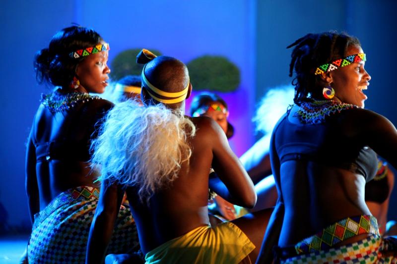Espectacular actuación de Sudáfrica en el Festival Folklórico Internacional de Badajoz Espectacular actuación de Sudáfrica en el Festival Folklórico Internacional de Badajoz