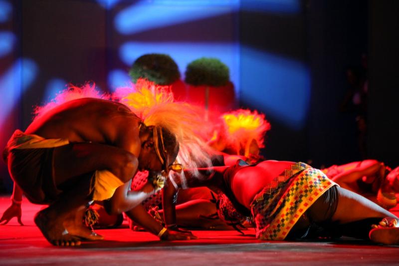 Espectacular actuación de Sudáfrica en el Festival Folklórico Internacional de Badajoz Espectacular actuación de Sudáfrica en el Festival Folklórico Internacional de Badajoz