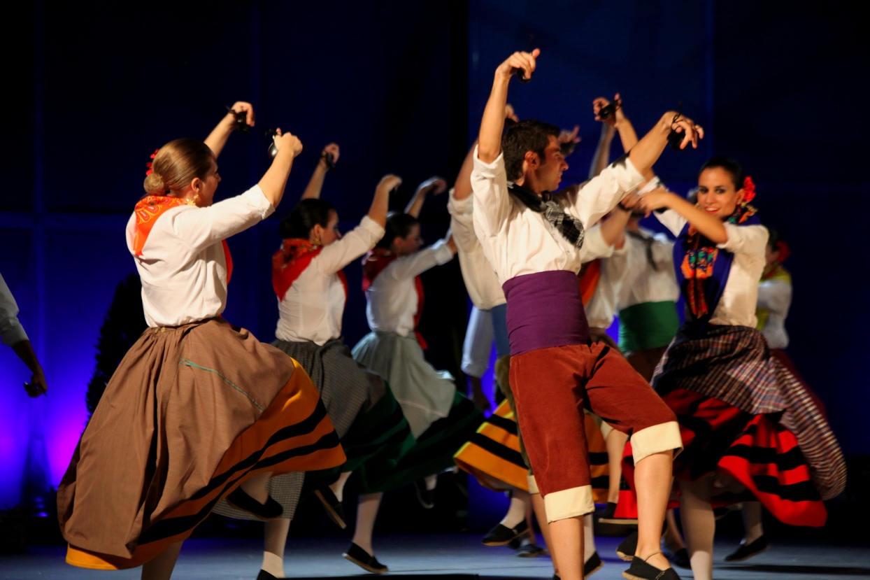 Imágenes del Festival Folklórico de Extremadura