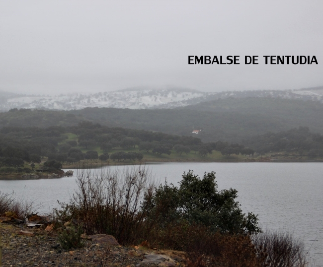 Imágenes de la nieve en Extremadura 