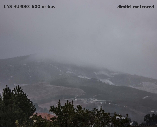 La nieve visita Extremadura por encima de los 500 metros de altitud