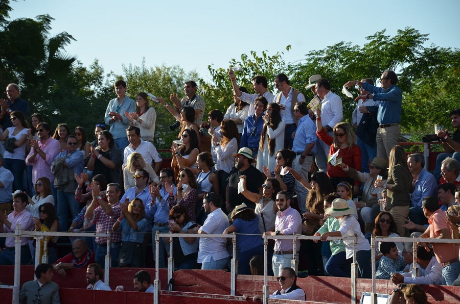 Éxito de asistencia en el Festival Taurino de Las Vaguadas