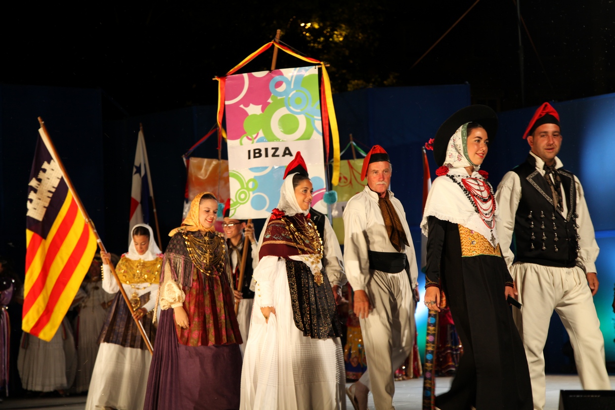 Imágenes del Festival Folklórico de Extremadura