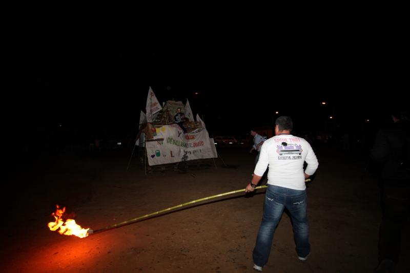 Tamborada y Candelas del Carnaval de Badajoz 2013