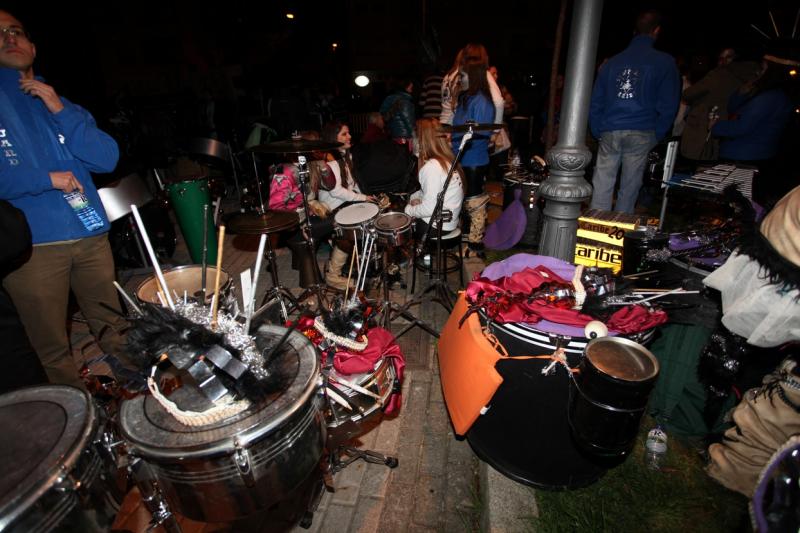 Tamborada y Candelas del Carnaval de Badajoz 2013