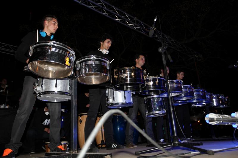 Tamborada y Candelas del Carnaval de Badajoz 2013