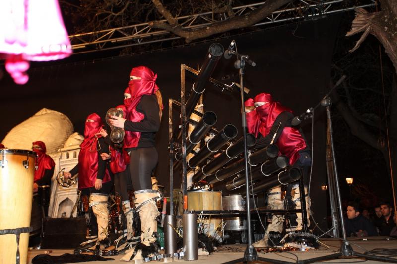 Tamborada y Candelas del Carnaval de Badajoz 2013