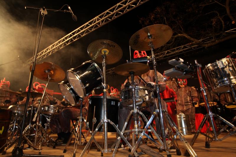 Tamborada y Candelas del Carnaval de Badajoz 2013