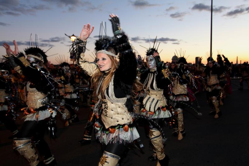 Tamborada y Candelas del Carnaval de Badajoz 2013