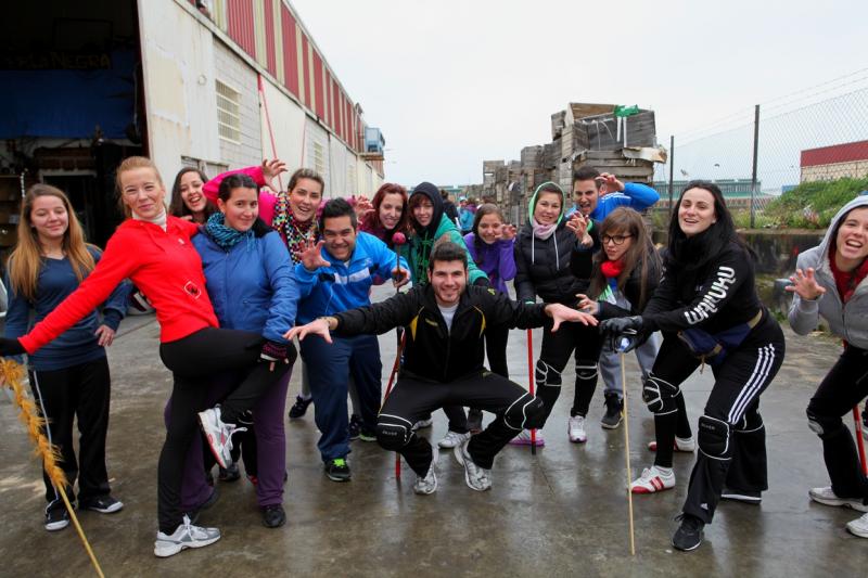 Ensayo de las comparsas del Carnaval de Badajoz Ensayo de las comparsas del Carnaval de Badajoz