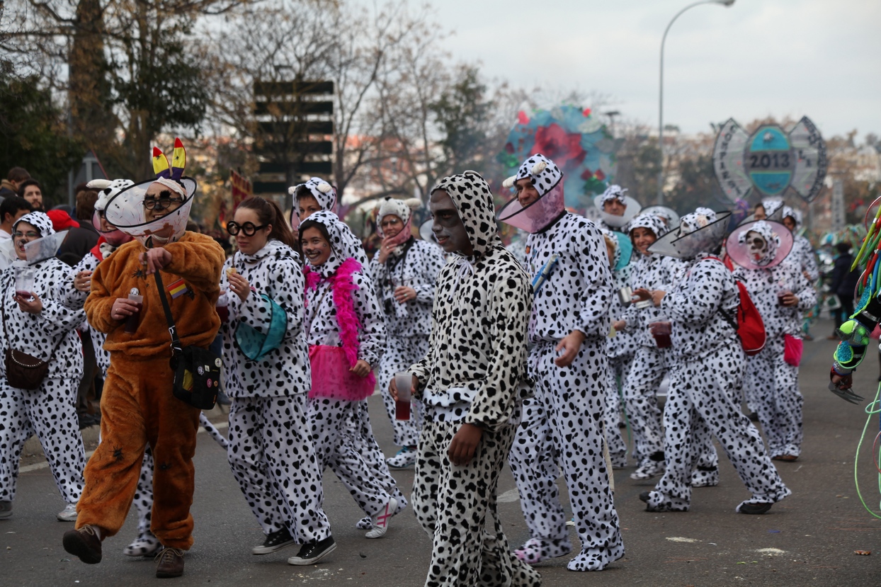 Gran Desfile de Comparsas del Carnaval de Badajoz 2013