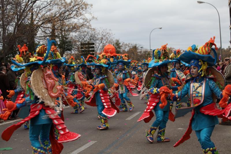 Gran Desfile de Comparsas del Carnaval de Badajoz 2013