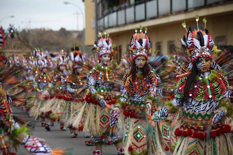 Gran Desfile de Comparsas del Carnaval de Badajoz 2013 - Parte 2