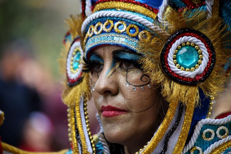 Los mejores primeros planos del Desfile de Comparsas del Carnaval de Badajoz 2013