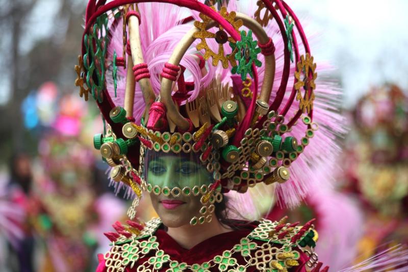 Los mejores primeros planos del Desfile de Comparsas del Carnaval de Badajoz 2013