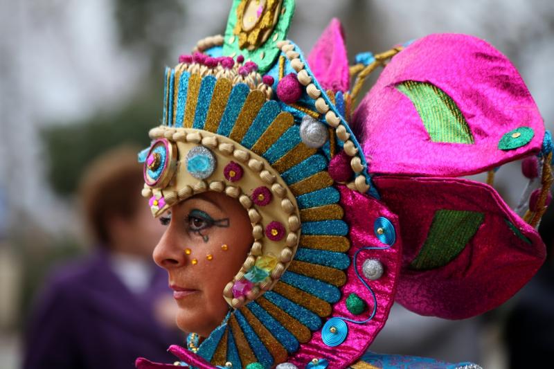 Los mejores primeros planos del Desfile de Comparsas del Carnaval de Badajoz 2013