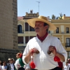 Imágenes del Festival Folklórico de Extremadura en la Plaza de España de Badajoz