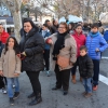 Miles de pacenses se toman el roscón de reyes en Badajoz