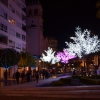 Imágenes de la inauguración del alumbrado y el mercado navideño