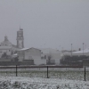 Imágenes de la nevada en la provincia de Badajoz