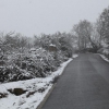 Imágenes de la nevada en la provincia de Badajoz