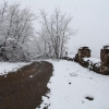 Imágenes de la nevada en la provincia de Badajoz