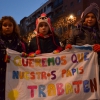La margen derecha celebra Las Candelas y la Tamborada reclamando empleo digno