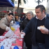 Miles de pacenses se toman el roscón de reyes en Badajoz