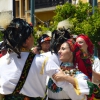 Imágenes del Festival Folklórico de Extremadura en la Plaza de España de Badajoz