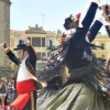 Imágenes del Festival Folklórico de Extremadura en la Plaza de España de Badajoz