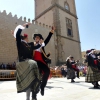 Imágenes del Festival Folklórico de Extremadura en la Plaza de España de Badajoz