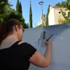 Imágenes de la 15ª edición del Concurso de pintura al aire libre en Badajoz