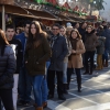 Miles de pacenses se toman el roscón de reyes en Badajoz