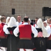 Imágenes del Festival Folklórico de Extremadura en la Plaza de España de Badajoz