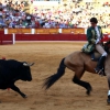 Imágenes de la primera tarde de feria taurina en Badajoz