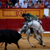 Imágenes de la primera tarde de feria taurina en Badajoz